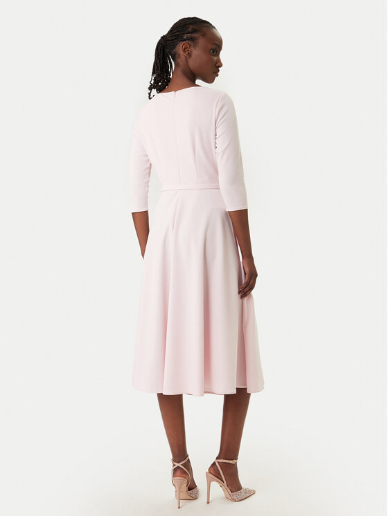 Rinascimento Rinascimento Коктейльна сукня CFC0127892003 Рожевий Regular Fit