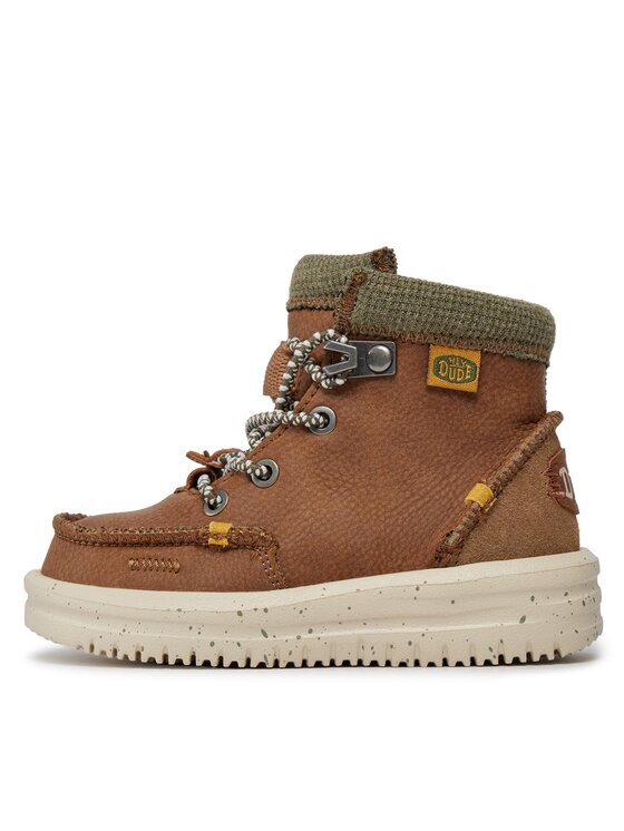Hey Dude Hey Dude Trzewiki Bradley Boot Youth 40417-267 Brązowy