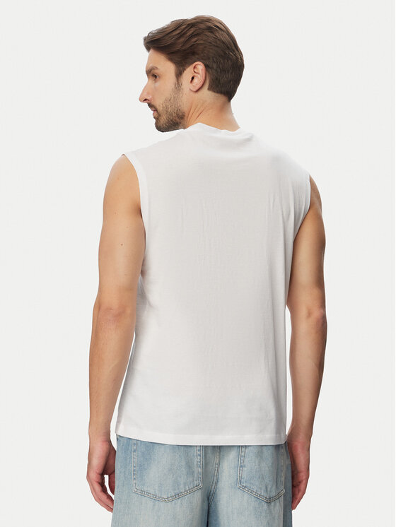 Jack & Jones Jack & Jones Tank top Simon 12297709 Valge Relaxed Fit