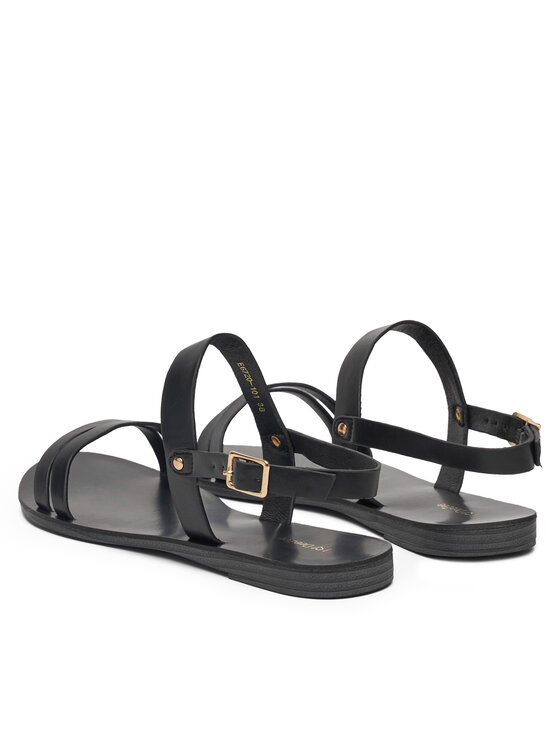 DeeZee DeeZee Sandale E6720-101 Crna
