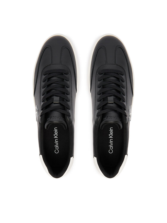 Calvin Klein Calvin Klein Laisvalaikio batai Low Prof Cupsole Emb Lth HM0HM02124 Juoda