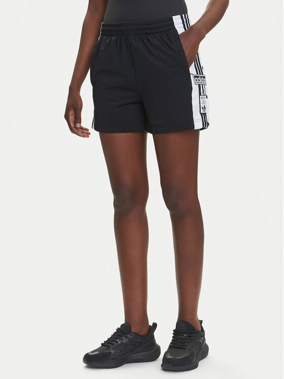 adidas Športové kraťasy Adibreak IU2518 Čierna Loose Fit