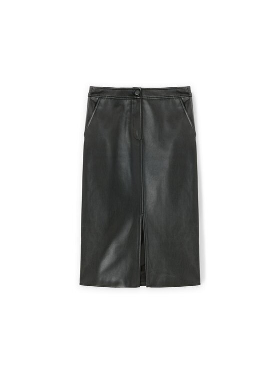 Motivi Motivi Spódnica midi 1329Q001156N033 Czarny Regular Fit