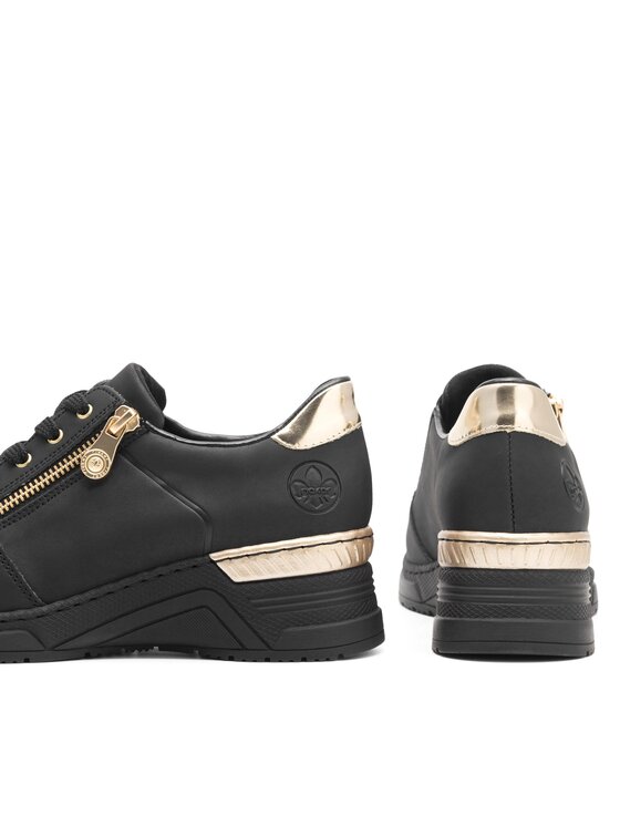 Rieker Rieker Sneakersy N4305-00 Černá