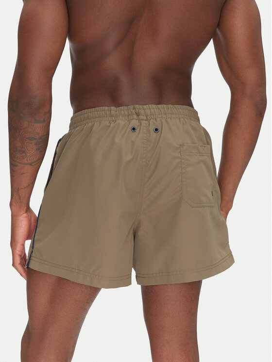 Aeronautica Militare Aeronautica Militare Шорти для плавання 251BW223CT2967 Хакі Regular Fit