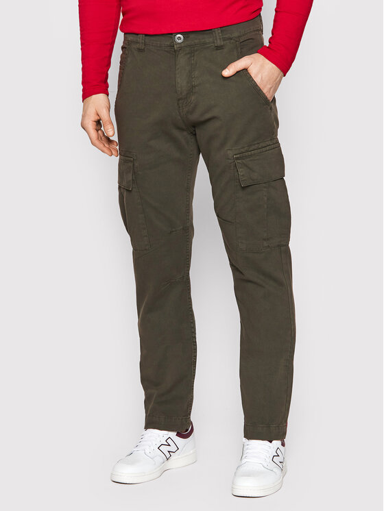 Alpha Industries Alpha Industries Bavlnené nohavice Agent 158205 Sivá Regular Fit