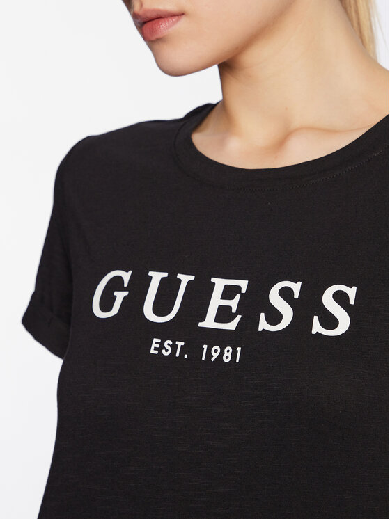 T-shirt 1981 W2BI68 K8G01 Nero Regular Fit