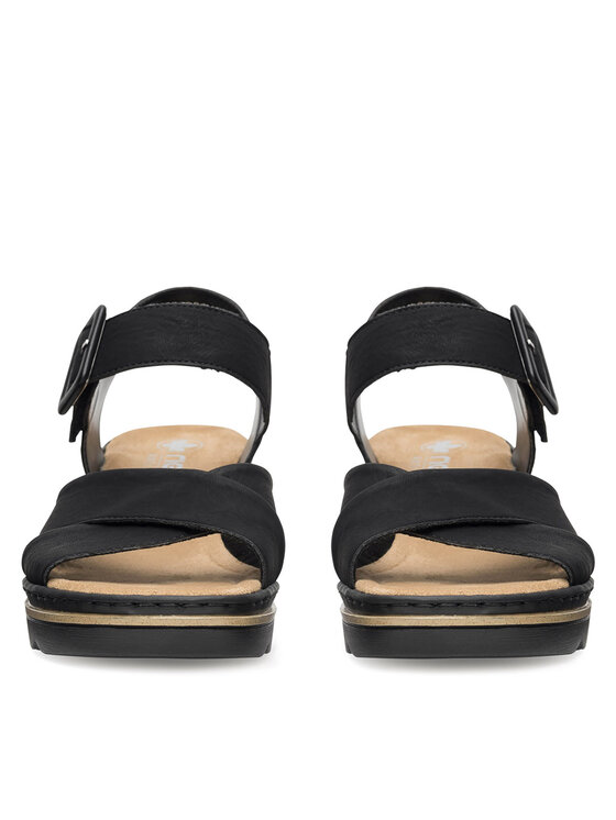 Rieker Rieker Sandale 67463-00 Negru