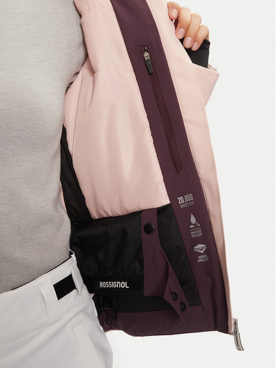 Rossignol Rossignol Лижна куртка Strawpile RLNWJ09 Рожевий Regular Fit