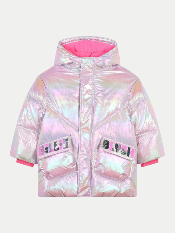 Billieblush Billieblush Žieminė striukė U20425 Rožinė Regular Fit