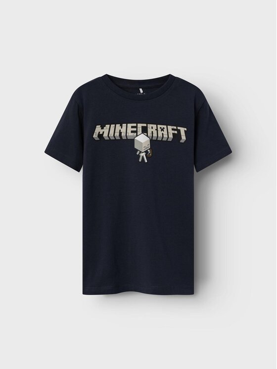 NAME IT Tricou MINECRAFT 13223582 Bleumarin Regular Fit