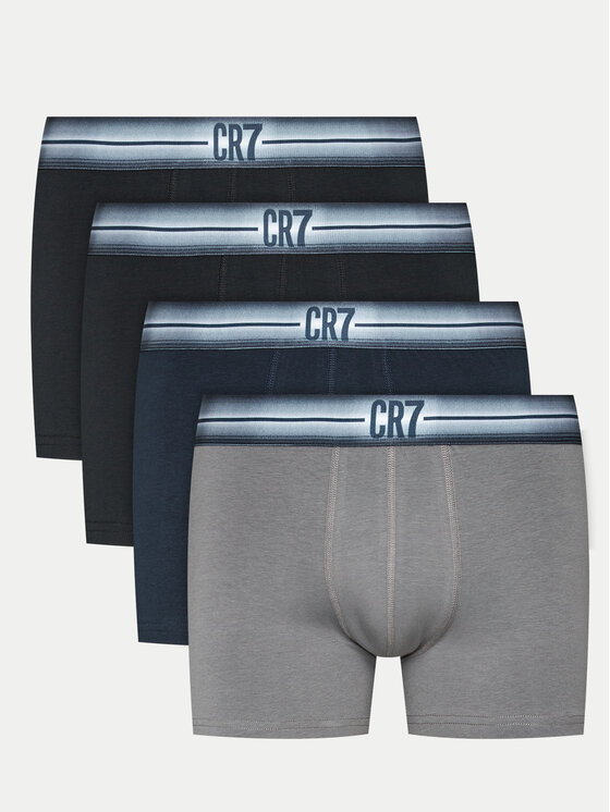 Komplet 4 par bokserek Cristiano Ronaldo CR7, Rozmiar M, Kolorowy, 8104-4900