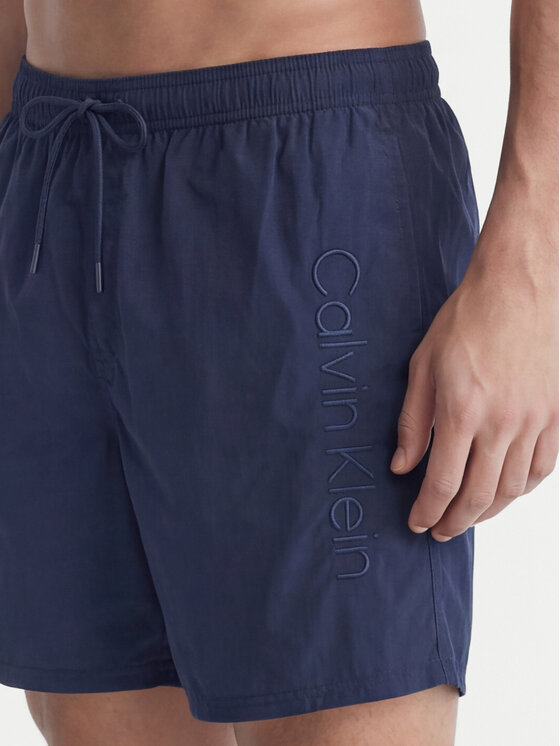 Calvin Klein Swimwear Calvin Klein Swimwear Pantaloni scurți pentru înot LV00N61029 Bleumarin Regular Fit