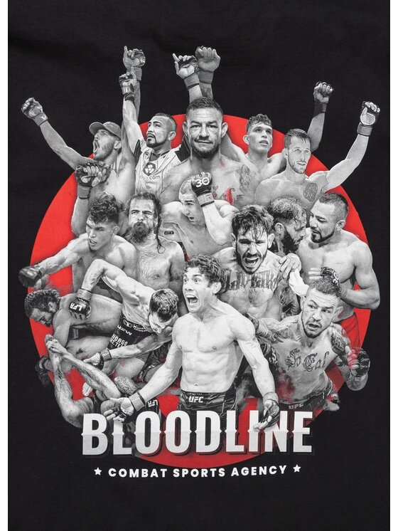 PITBULL PITBULL T-Shirt Koszulka Bloodline 3XL Czarny Regular Fit