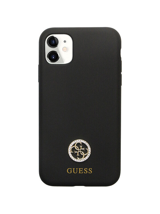 Guess Guess Etui na telefon iPhone 11 Czarny