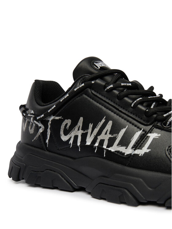Just Cavalli Just Cavalli Сникърси 80QA3SH1 ZPC21 Черен
