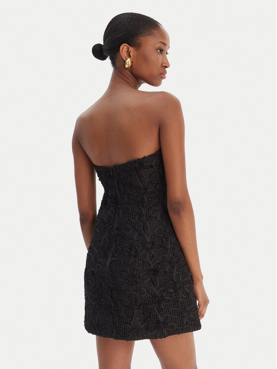 Bardot Bardot Koktejlové šaty Karoline 60099DB3 Čierna Slim Fit