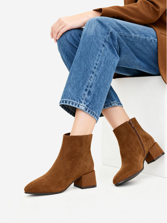 Clara Barson Clara Barson Stiefeletten CEO-CD24038-4 Dunkelrot