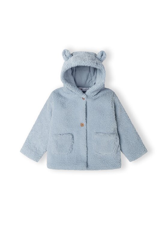 MINOTI MINOTI Kurtka przejściowa 21babyfur12 Niebieski Regular Fit