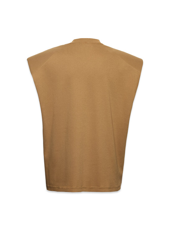 La Mania La Mania Tričko MARIKA Hnedá Basic Fit