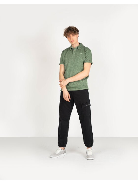 Pepe Jeans Pepe Jeans Polokošile PM541665 | Barney Zelená Regular Fit