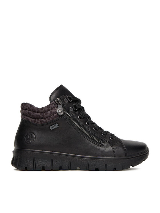 Rieker Rieker Schnürschuhe N1305-00 Schwarz