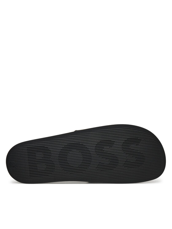 BOSS BOSS Klapki Kirk Slid 50498241 Czarny