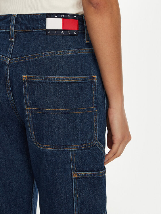 Tommy Jeans Tommy Jeans Blugi Mia DW0DW20460 Bleumarin Relaxed Fit