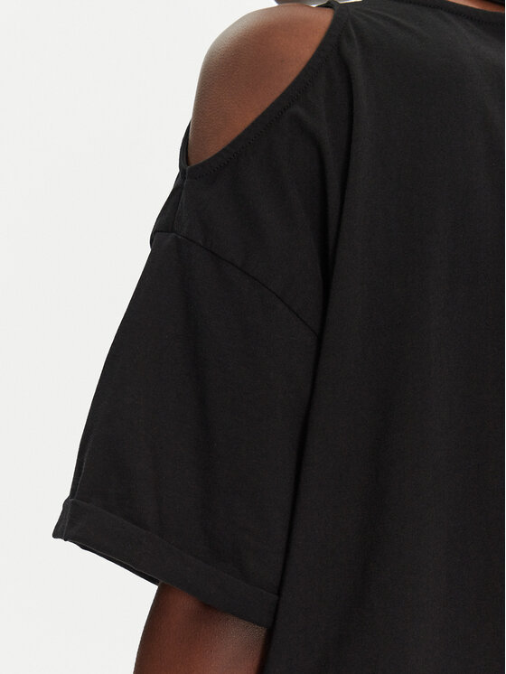 ViCOLO ViCOLO Bluza UD0096 Črna Relaxed Fit