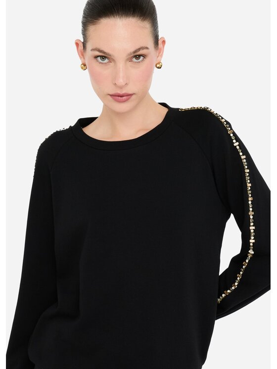 Liu Jo Liu Jo Felpa TF5114FS32122222 Nero Regular Fit