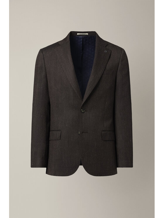 Lancerto Lancerto Marynarka Orivieto MA073226000005 Brązowy Regular Fit
