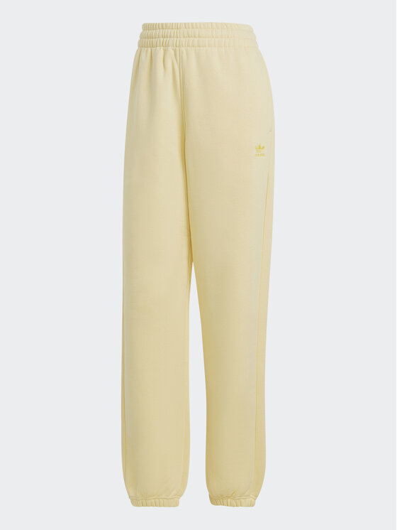 adidas adidas Spodnie dresowe IA1249 Żółty Relaxed Fit