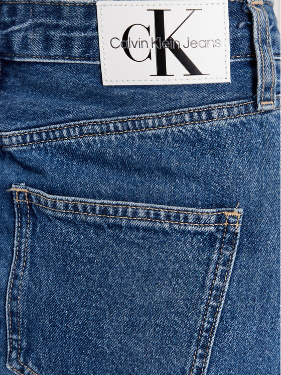 Calvin Klein Jeans Jeansrock J20J221271 Blau Regular Fit