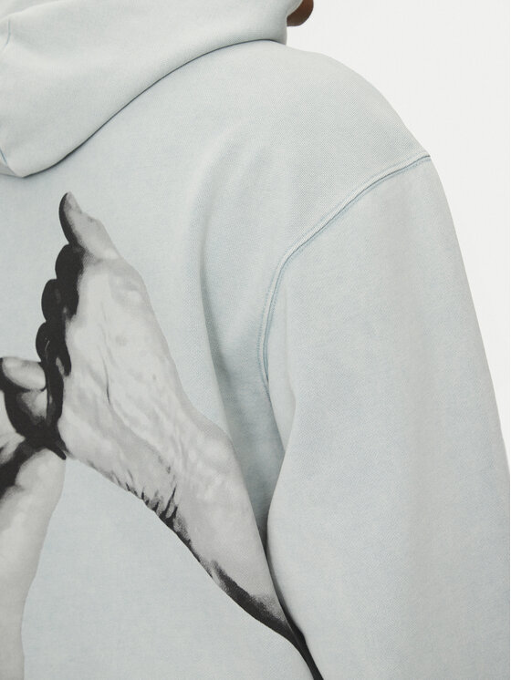 Filling Pieces Filling Pieces Sweatshirt Unisex Pinky Promise 8069983 Grün Regular Fit