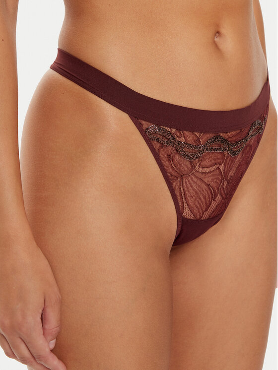 Chantelle X Chantelle X Chilot tanga Xtravagant C06GG5 Vișiniu