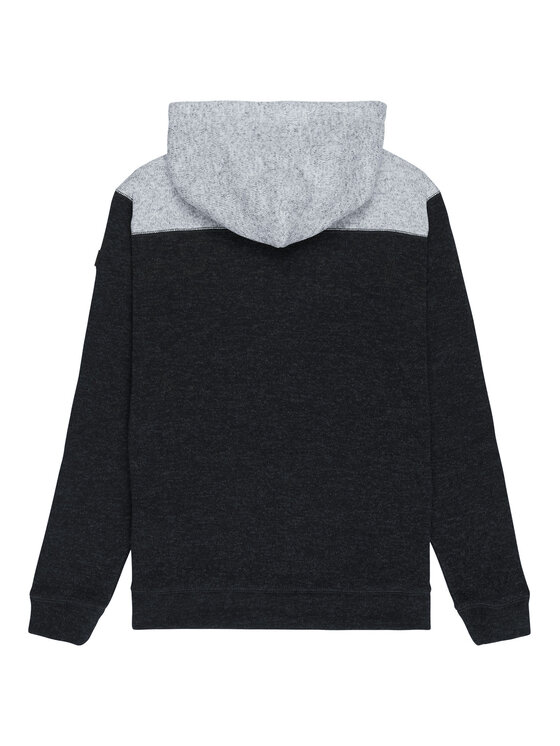 Quiksilver Quiksilver Džemperis ar kapuci Keller Block Zip EQYFT05122 Pelēks Regular Fit