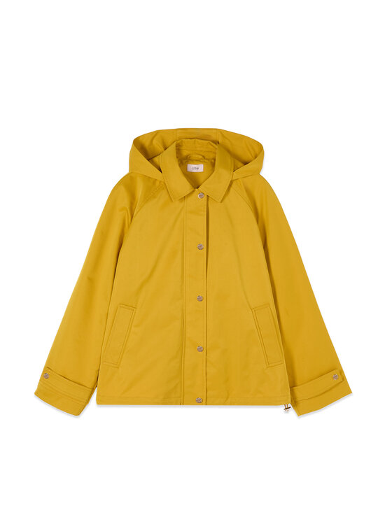 Oltre Oltre Giubbotto piumino F008J000223N018 Giallo Over Fit