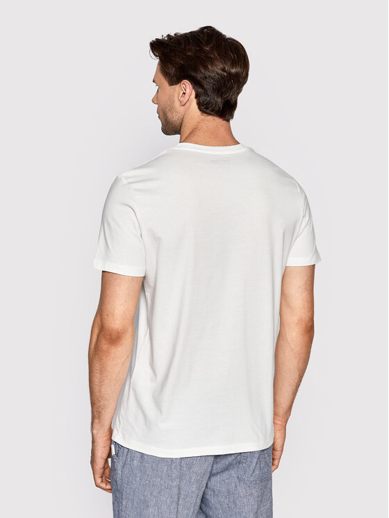 T-shirt Magazine 12210009 Bianco Regular Fit