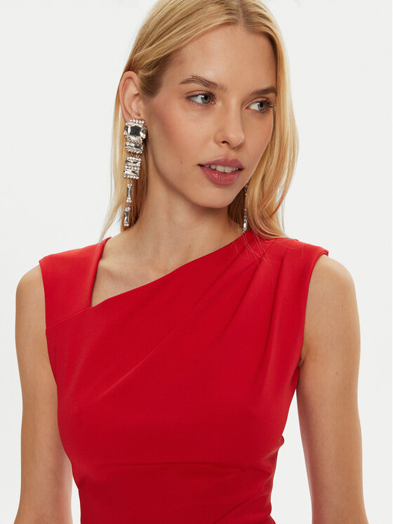 Rinascimento Rinascimento Coctailkleid CFC0119761003 Rot Regular Fit