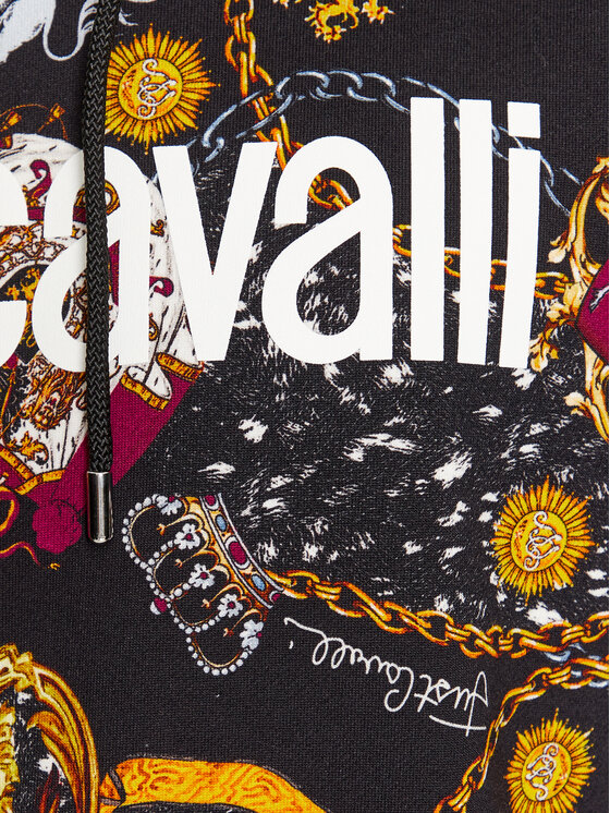 Just Cavalli Just Cavalli Sweatshirt 75OAI3C1 Bunt Regular Fit