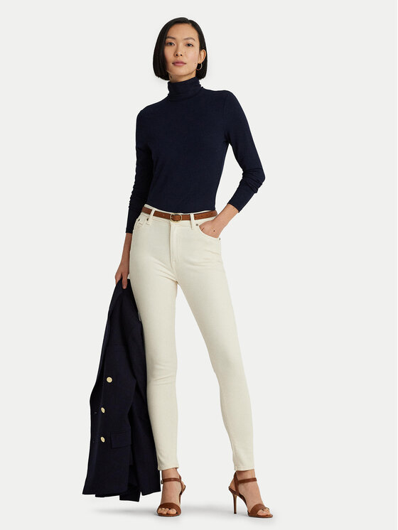 LAUREN RALPH LAUREN LAUREN RALPH LAUREN Golf 200675597007 Granatowy Slim Fit