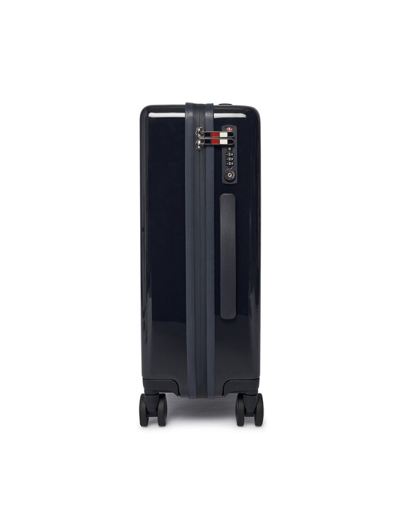 Tommy Hilfiger Tommy Hilfiger Rankinio bagažo lagaminas AW0AW17829 Tamsiai mėlyna