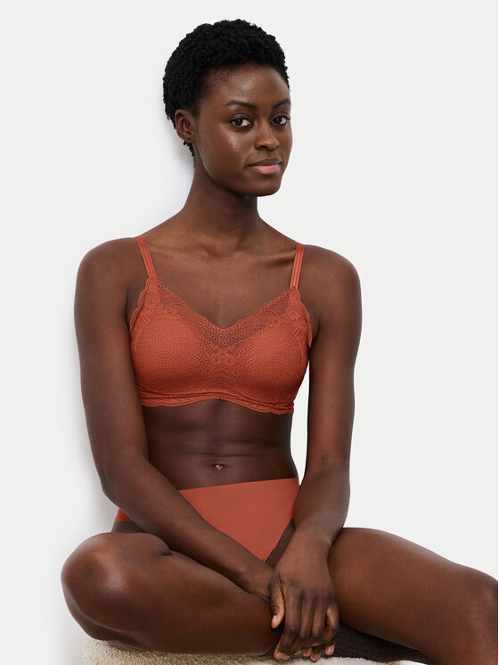 Triumph Triumph Σουτιέν χωρίς μπανέλα Lift Smart P EX 10215939 Πορτοκαλί