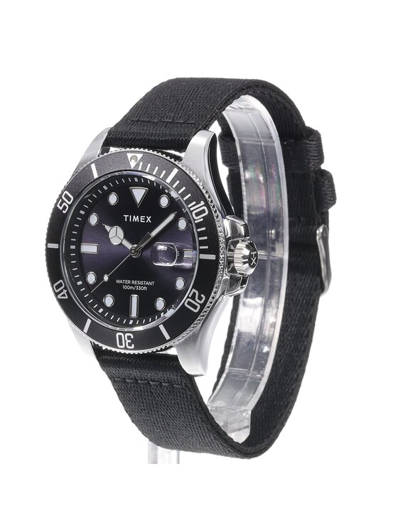 Timex Timex Zegarek TW2W62600 Czarny