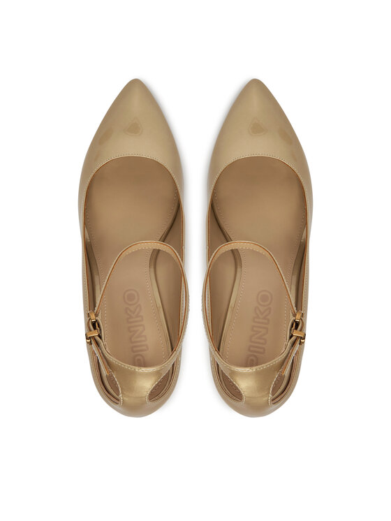 PINKO PINKO Обувки на ток Gwen 05 SD0643P050 Златист