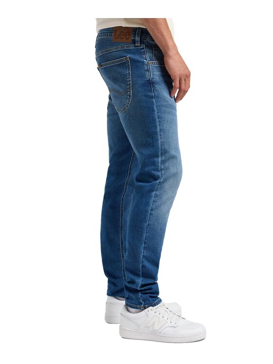 Lee Lee Jeansy 112363718 Niebieski Slim Fit