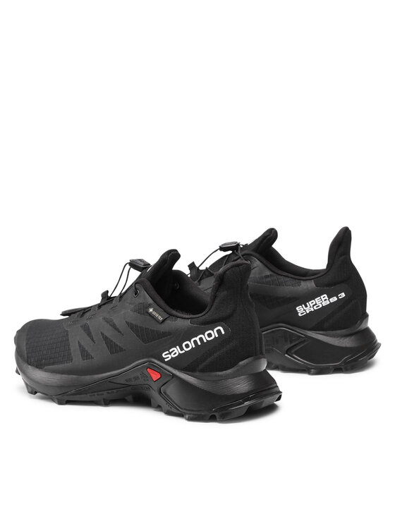 Salomon Salomon Маратонки за бягане Supercross 3 Gtx GORE-TEX 414535 29 W0 Черен