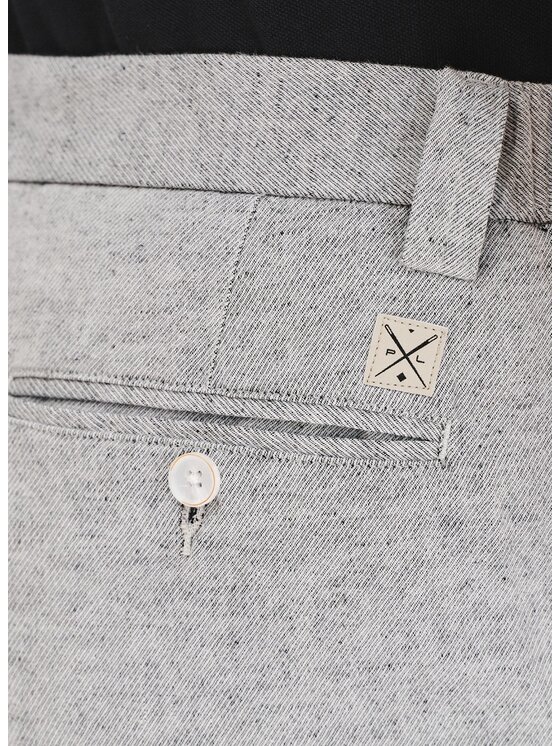 Pako Lorente Pako Lorente Szorty materiałowe P25SF-WS-004 Szary Classic Fit
