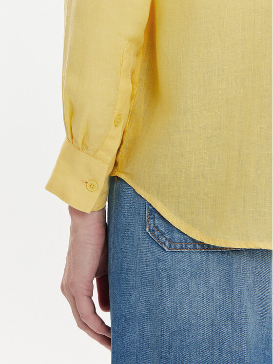 Tommy Hilfiger Tommy Hilfiger Ing WW0WW42037 Sárga Relaxed Fit