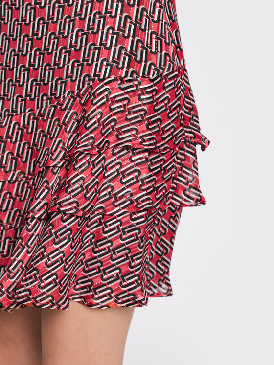 Liu Jo Liu Jo Φόρεμα κοκτέιλ CF2202 T3179 Ροζ Regular Fit